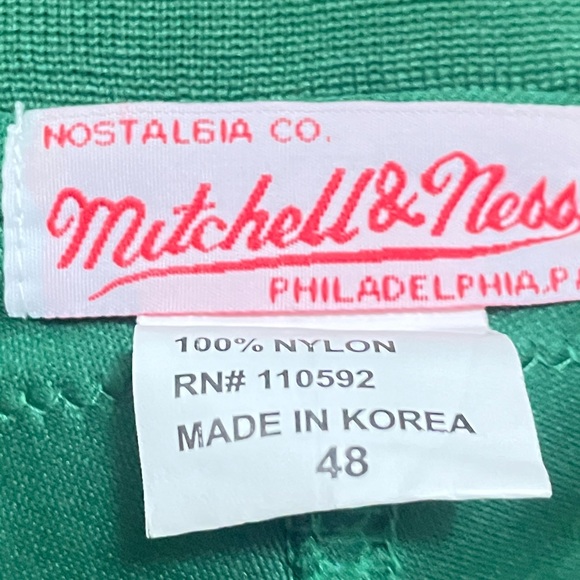 New York Jets Joe Namath Mitchell & Ness Green Authentic Retired Player Jersey - Picture 5 of 5